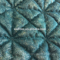 quilting fabric,gold foil quilted fabric, thermal fabric for garment